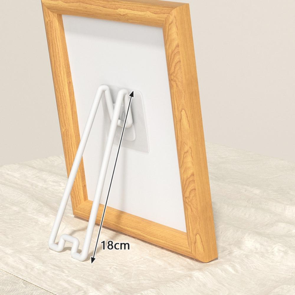 2pcs Back Support Picture Frame Back Bracket Metal Easel Back Support Photo Frame Stand