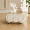 Nonslip Bottom Under Desk Footrest Ergonomic Foot Stool Smooth Edge Adjustable Footstool  At Work