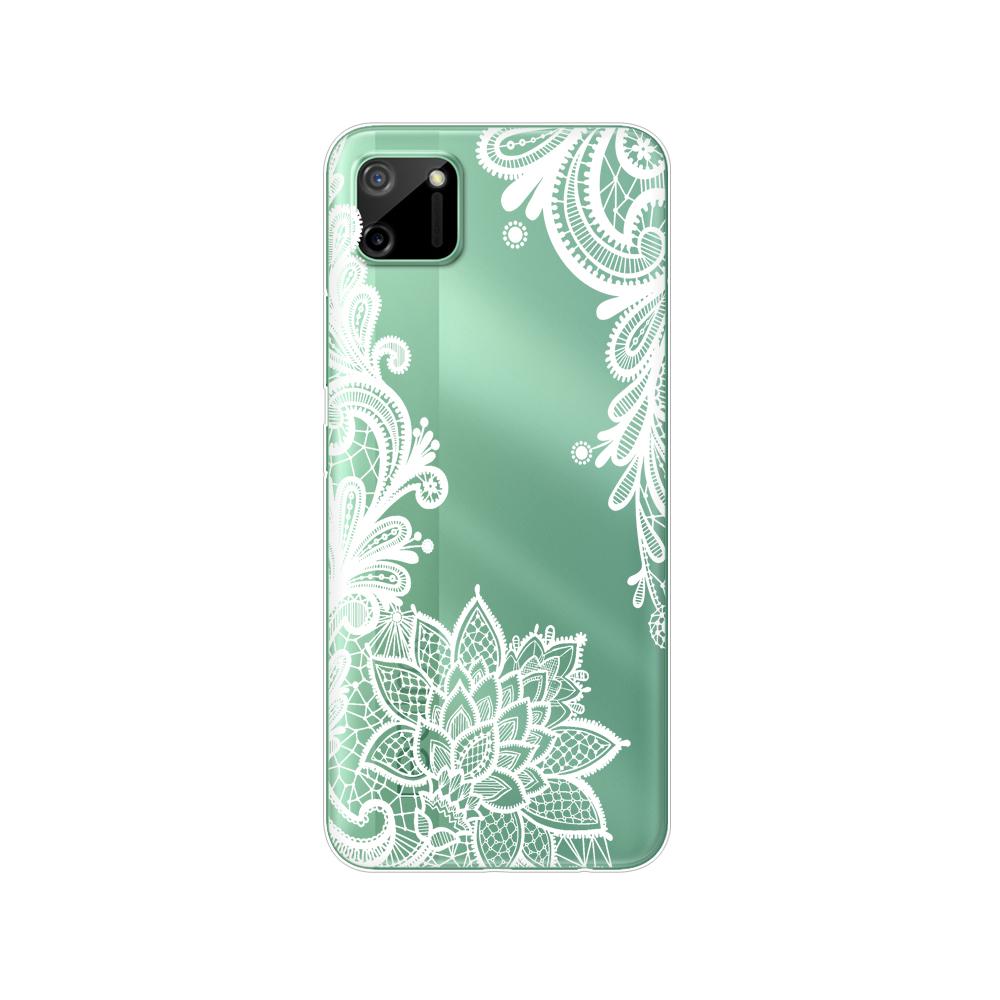 Для Realme C11 2021 2020 силиконовый чехол из ТПУ на заднюю панель телефона, чехол для OPPO RealmeC11 C 11, мягкий чехол RMX3231 RMX2185, бампер 6,5 дюйма