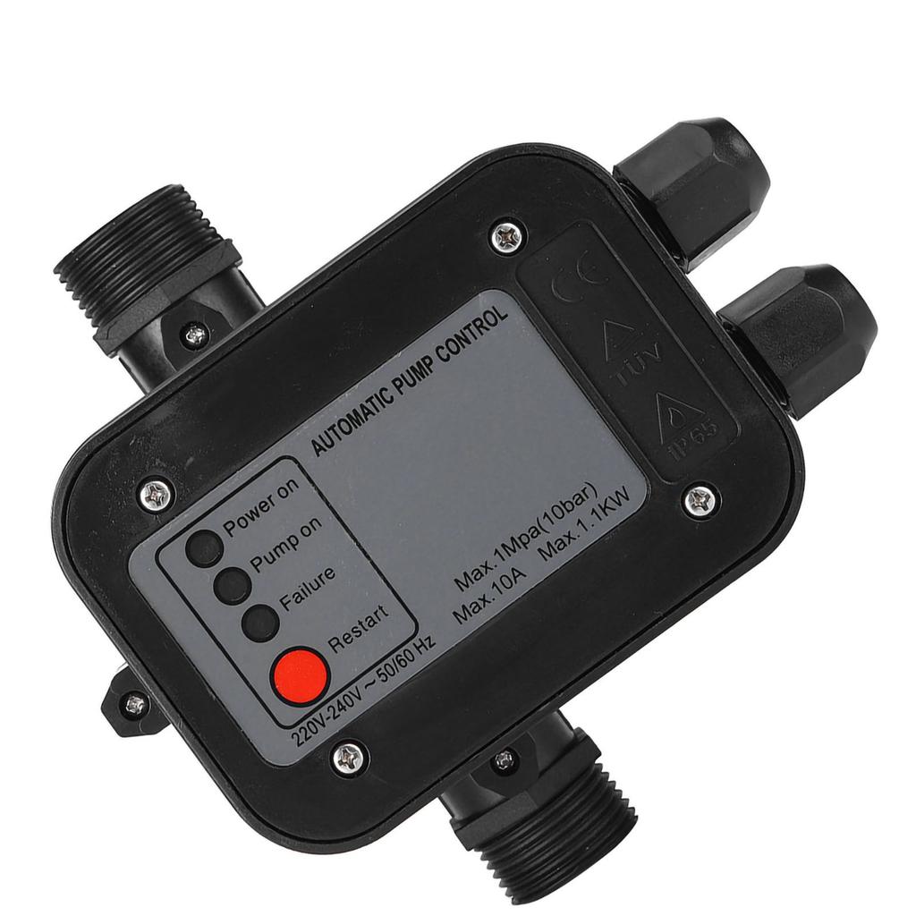 220 В Черный Самовсасывающий Водяной Насос Реле Давления Автоматический Контроллер Давления