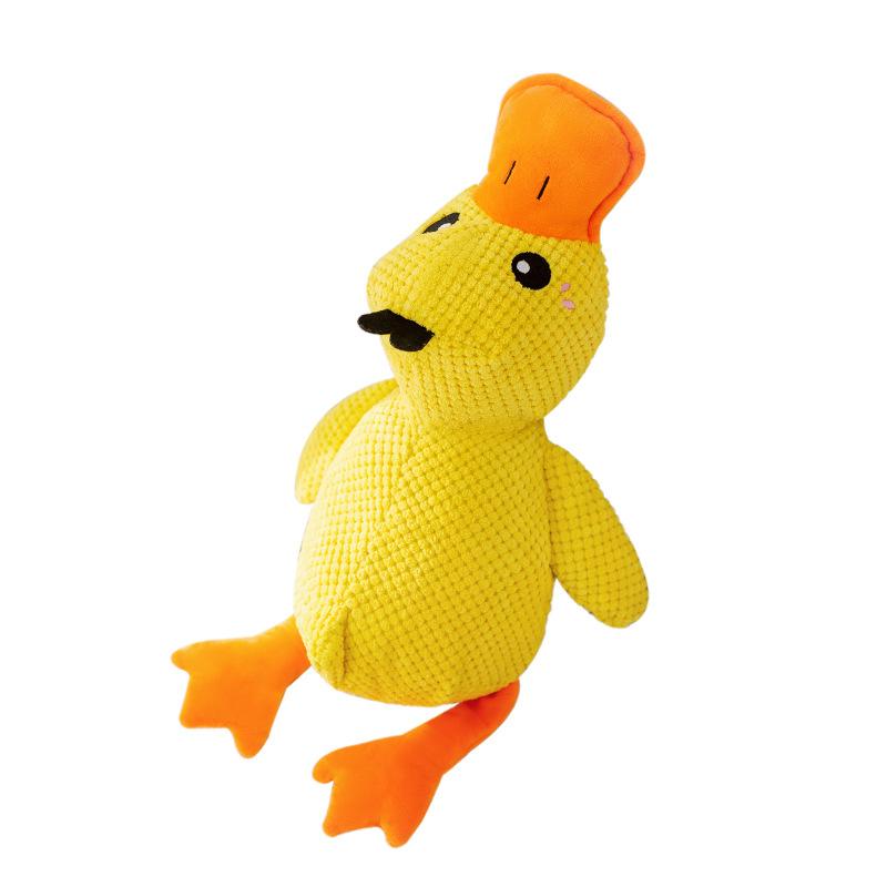 Собака Милый Питомец Природа Утенок Голос Плюшевый Веселый Грызущая Игрушка Кошка Взаимодействие Компаньон Питомец Товары Для Собак
