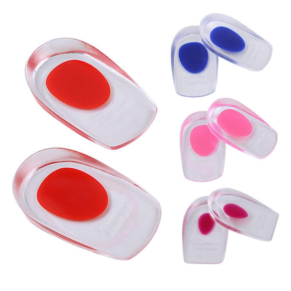 Relieve Foot Pain Shoe Pad Support Heel Cushion Insole Gel Silicone