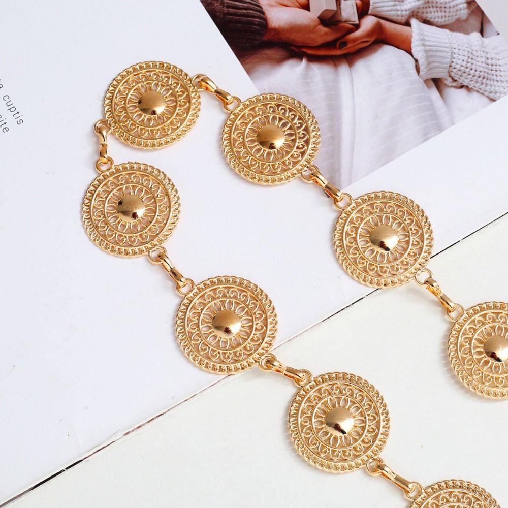 Vintage Chain Belt Metal Waist Jewelry Accessory New Waist Chain Skirt Decor