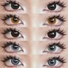 Colored Contact Lenses Black Large Eyeglass Lenses Brown Colored Lenses Coffee Natural Lenses Green Fashion Lenses 1 Pair