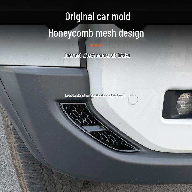 Тойота Прадо LC250 (2024-25) Решетка противотуманной фары переднего бампера, сетка от насекомых