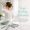 Metal U-Shaped Bobby Pin 500g U-Shaped Hairpins Black Wave Barrettes  Women