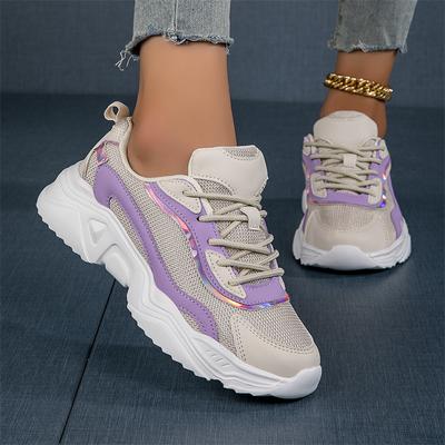 Модные осенние новые женские плоские модные удобные нескользящие дышащие сетчатые мокасины для отдыха и спорта прогулочные туфли 42