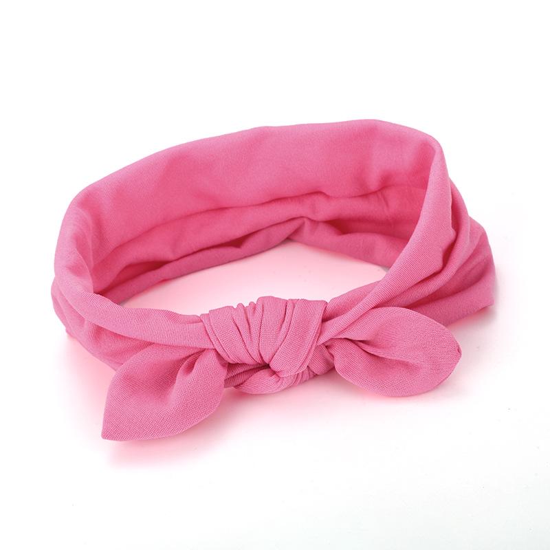 Европейский и американский бантовый ободок из ткани с кроличьими ушками