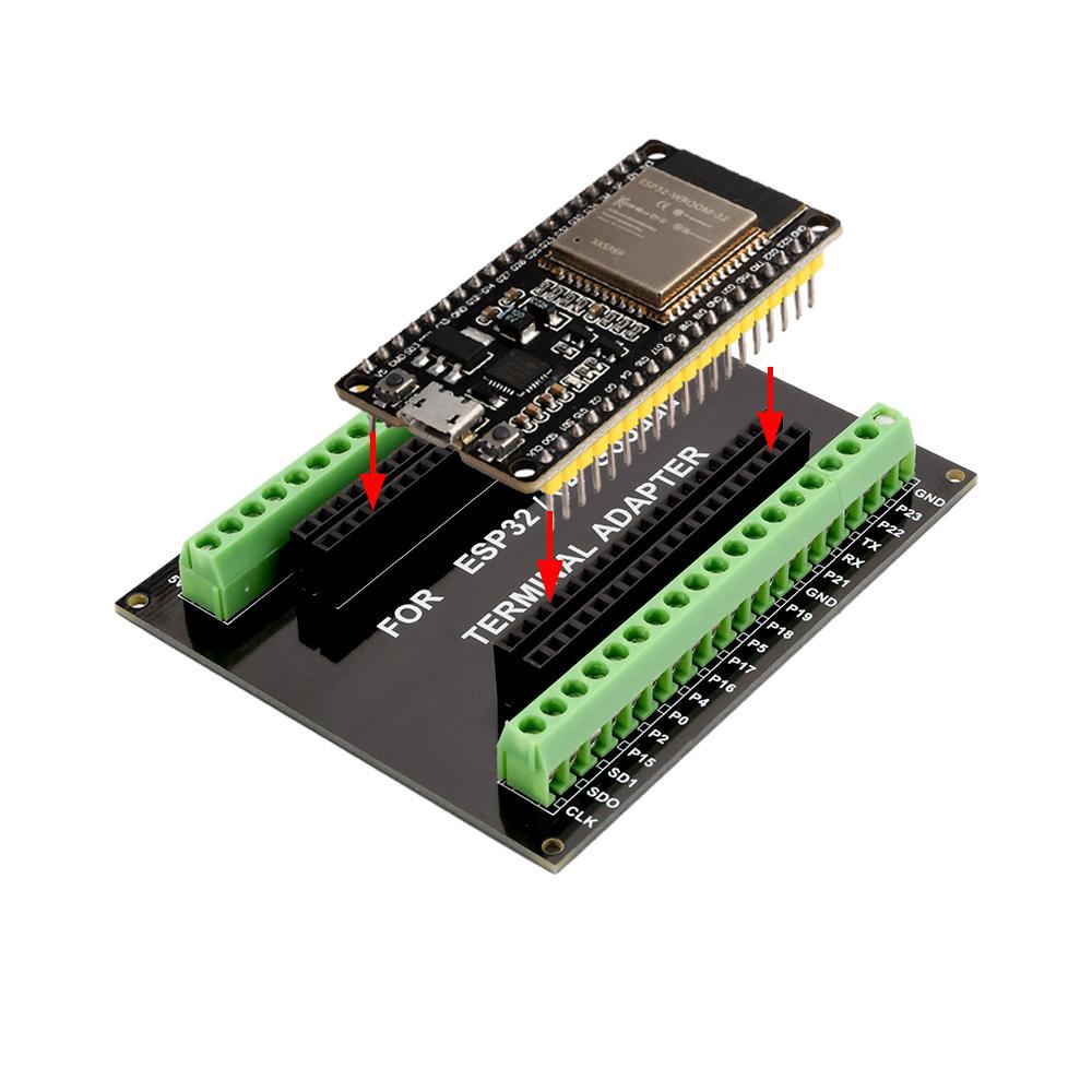 ESP32 WIFI Беспроводная Bluetooth плата разработки CP2102 1.6мм Память Одна ESP 32 Плата расширения