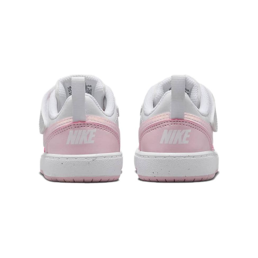 Nike Court Borough Low Recraft TD Pink Foam White Baby Sneakers DV5458-105