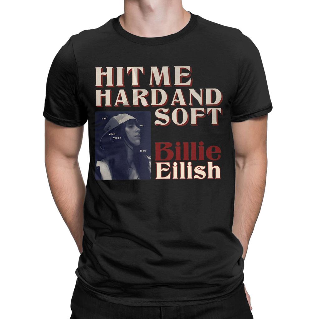 Billies Hit Me Hard And Soft TShirt for Men Cool 100 Cotton Tee Shirt Crewneck Short Sleeve T Shirts Summer Clothing