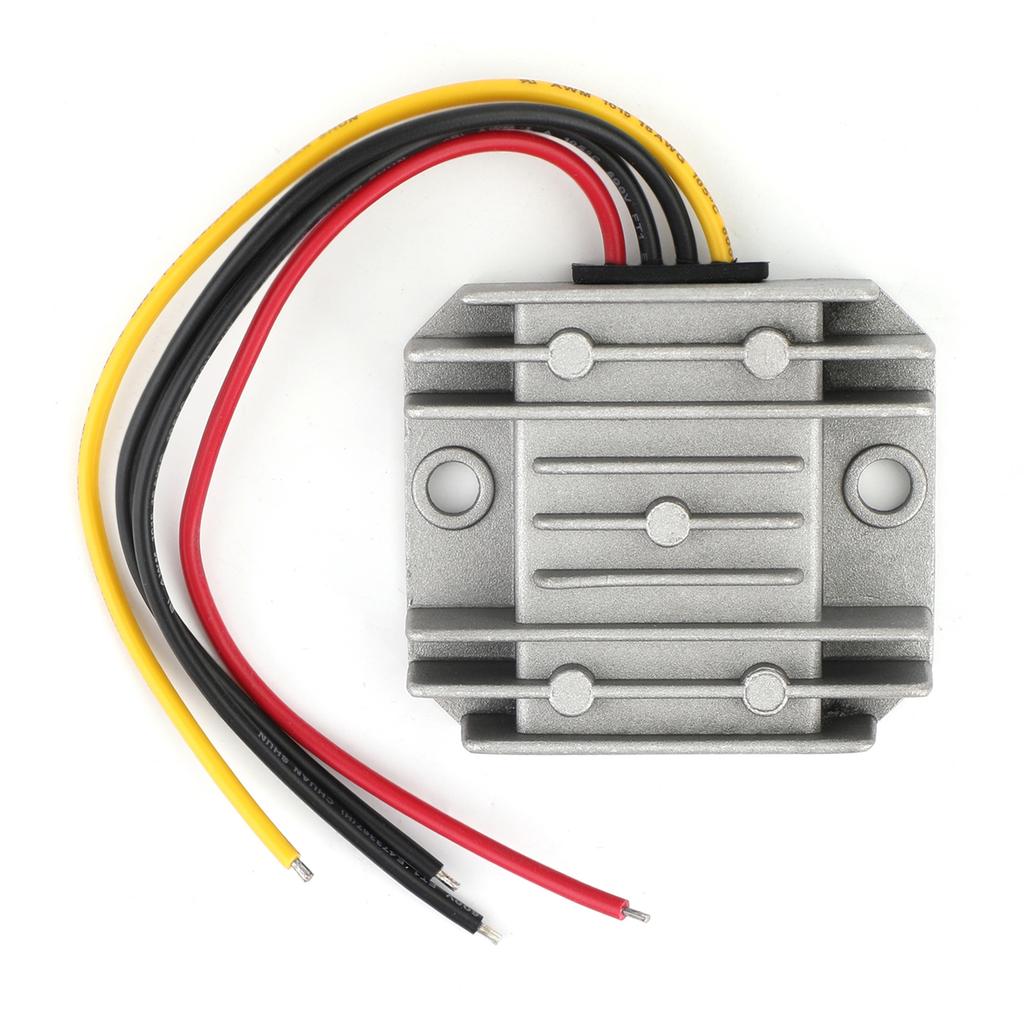 Areyourshop Водонепроницаемый 12В/24В на 5В 3А 15Вт Понижающий DC/DC Преобразователь Напряжения Регулятор