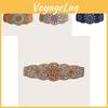 Waist Bohemian Beaded Belt With Firework Design And Elastic Closure For Festivals Travel And