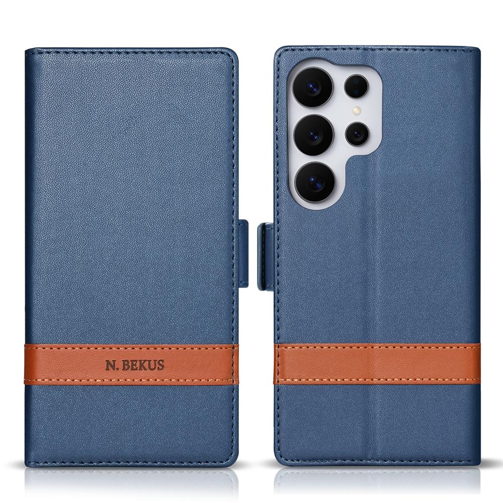 Anti Fall Leather Flip Case for Samsung Galaxy S26 Ultra S25e S25 Plus S24 FE S23 S22 Stand Phone Cover Protective Phone Case