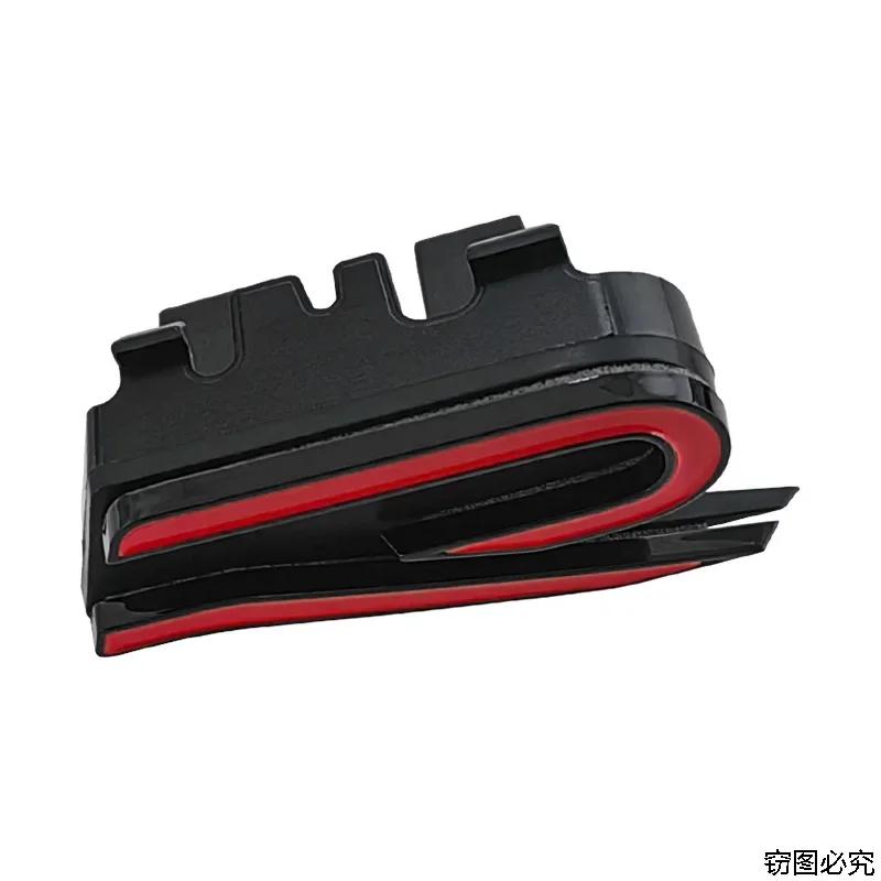 for Volkswagen 3D ABS Car Front Grille Emblem Badge RLine Golf 5 6 7 8 GTI Touareg J179 Passat Polo Jetta Tiguan Beetle Accessories R4S