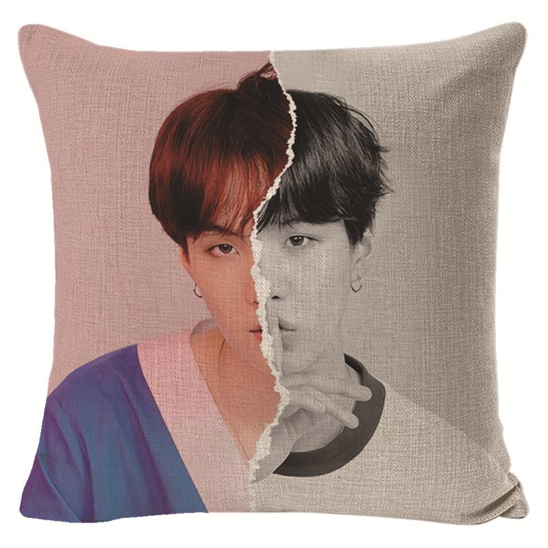 BTS Подарок для фанатов Диван Декоративная наволочка Подушка
