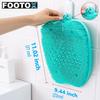 FOOTOX силиконовая щетка для ног щетка для мытья ног массажный коврик для душа пилинг для ног коврик