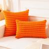 Large Particle Dot Throw Pillow Covers Soft Corduroy Double-sided Fluffy Farmhouse Cushion Case For Home Sofa Bed Living Room De