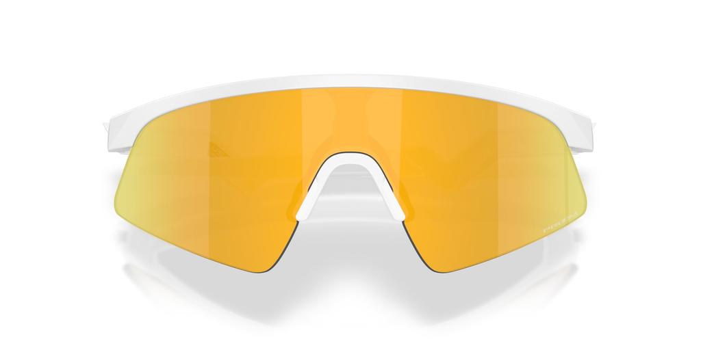 Oakley Солнцезащитные очки Resistor Sweep Матовый белый Prizm 24K 90151128 0OJ9015, 128 мм, Золотой,