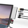 Rytaki Surface Pro 7 Hub с 6 портами Порт HDMI Порт LAN Net Connection Порт USB x 2 Порт Type C x 1 Устройство чтения карт SD Высокоскоростная передача данных Multi 6