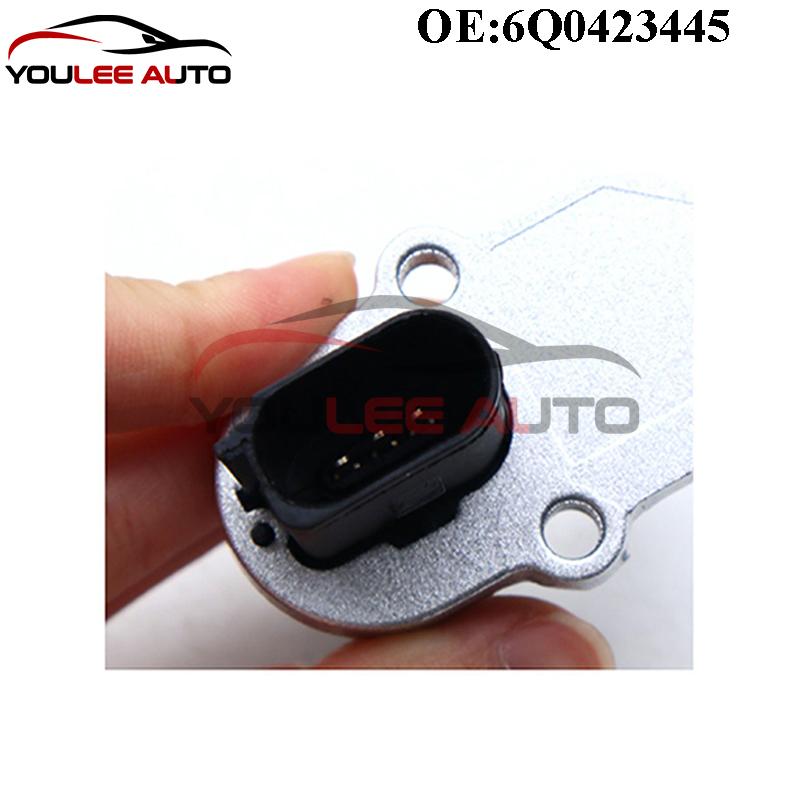 6Q0423445 Датчик угла поворота руля Для VW Polo Classic Fox Seat Toledo Cprdoba Skoda Fabia Rapid Roomster Автозапчасти Новые 6Q1423291F