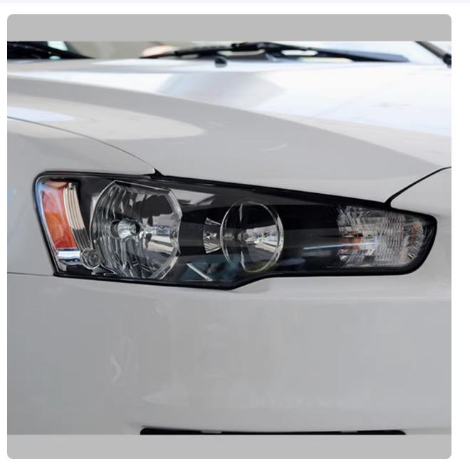 Задняя крышка фары и черная нижняя крышка Mitsubishi Lancer 10-16, бесплатная доставка