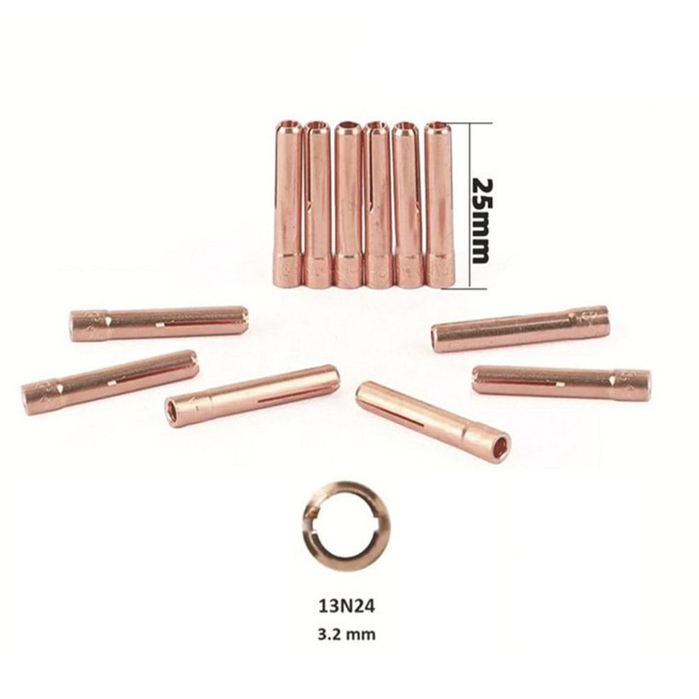 10PCS/Set Collet Brass Collet Tungsten Compatibility