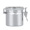 Stainless Steel Coffee Canister Food Storage Jar Tea Sugar Milk Powder Container (13*11cm)