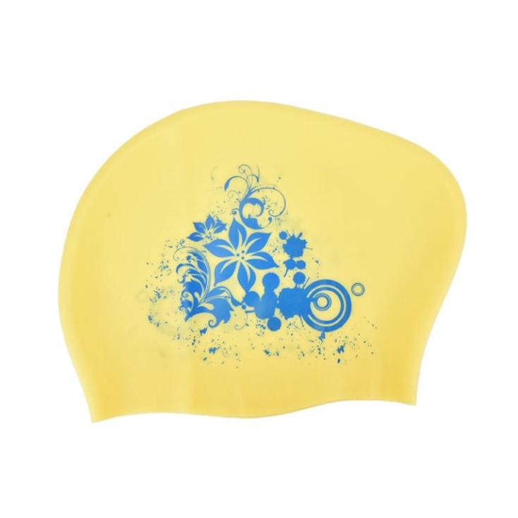 New Silicone Swimming Cap Long Hair Women's Waterproof Swim Caps Ladies Diving Hood Hat Kids Garras Natacion Casquette