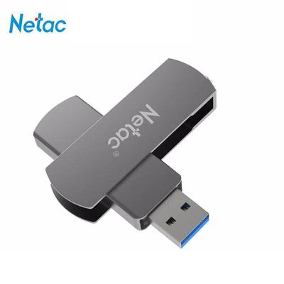 Netac U681 USB 3.0 Вращающийся Металлический Флеш-накопитель