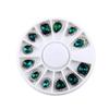 Viewlab Nail Parts Set, 07 Crystal Emerald, 1 Set
