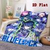 Blue Lock anime print 2D Flat Pattern Flannel Blanket High quality All Seasons Warmth and Comfort Perfect for Christmas Gifts.PMT0914420