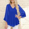 Womens 3/4 Long Sleeve Shirts Tunic Tops Oversized Tshirts Loose Fit Fall Fashion Tops Clothes