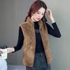 Sleeveless Vest Women Long Vest Female Waistcoat Sleeveless Jacket Women Zipper Vests