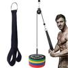 Heavy Fitness Duty Arm Biceps Triceps Rope Strap Weight Lifting Bodybuilding Strength Training Pulldown Cable Attachment