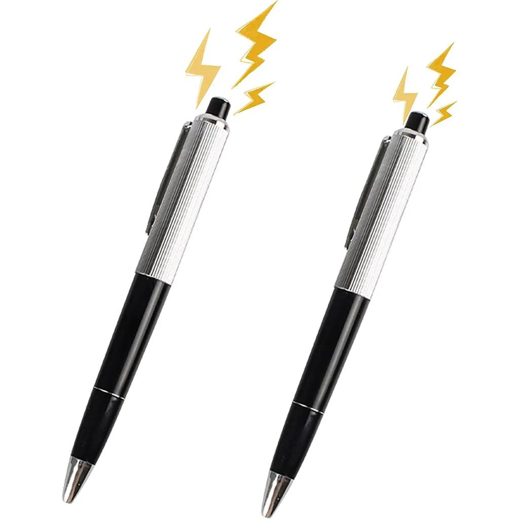 Trick, Electric Shock Pen, April Fool'S Day Prank, Electric Toy Press, Electric Slight Current Harmless To Human Body