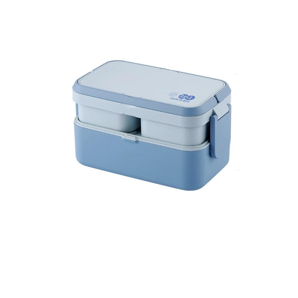 Japanese-style Student Lunch Container Microwavable Food Storage Box  Outdoor