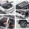 1/24 Rover Defender SUV Alloy Car Model Diecast & Toy Vehicles Metal Car Model Simulation Sound and Light Kids Gift