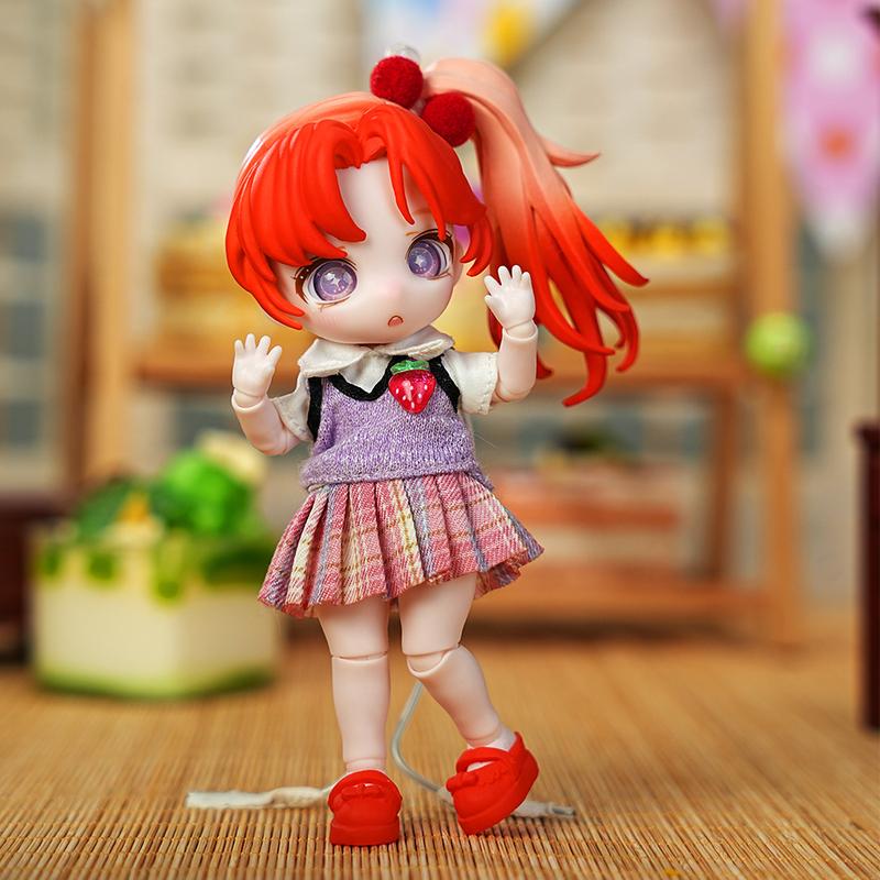 Кукла Dream Fairy Maytree OB11 Starlight Academy 13 шарнирное тело Коллекционная Милое Животное 13см SD подарок BJD