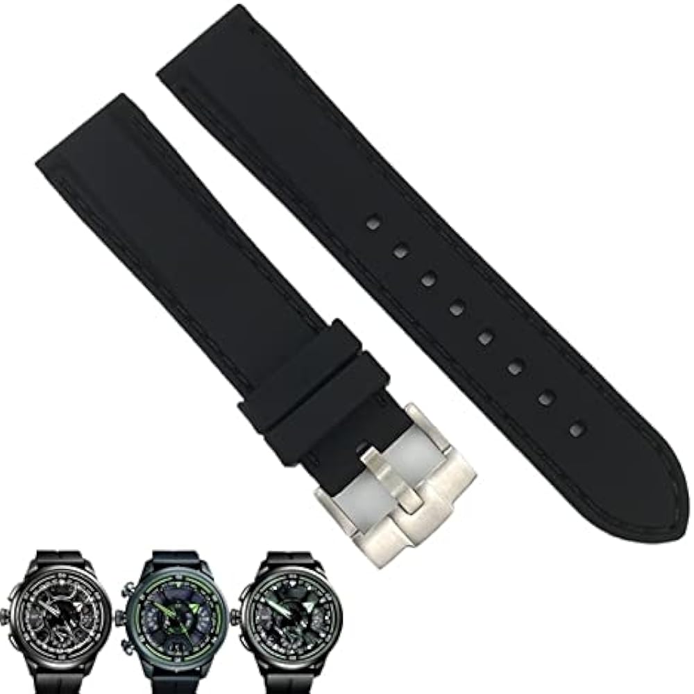 19мм 20мм 21мм 22мм силиконовый ремешок для часов citizen Seiko skx tissot longines omega iwc c...