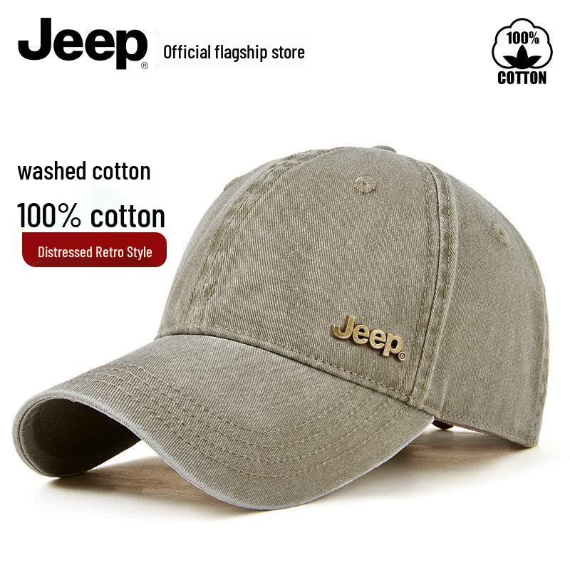 Jeep Унисекс Ретро Открытая Бейсболка