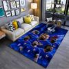 Elegant Formula 1 Racing Car Speed Art Area Rug, Non-Slip Washable Throw Carpet for Living Room Bedroom Entryway Home