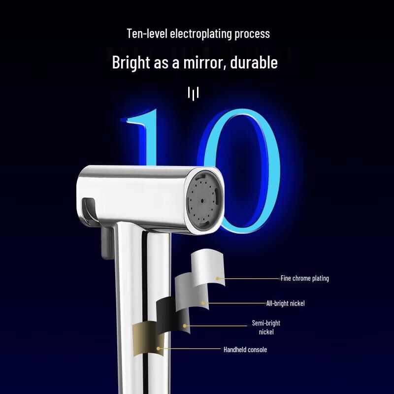 Arrow HT Dual Outlet Pressurized Toilet Bidet Sprayer