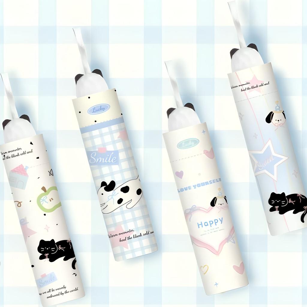 New Three-fold 8-bone Manual Weather and Rain Umbrella, UV Protection and Sun Protection, Small Portable Umbrella