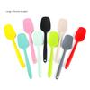 1pcs Kitchen Silicone Cream Butter Cake Spatula Mixing Batter Scraper Brush Butter Mixer Cake Brushes Baking Tool Kitchenware
