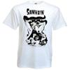 Белый винтажный постер Samhain V2, футболка унисекс с панк-группой ужасов