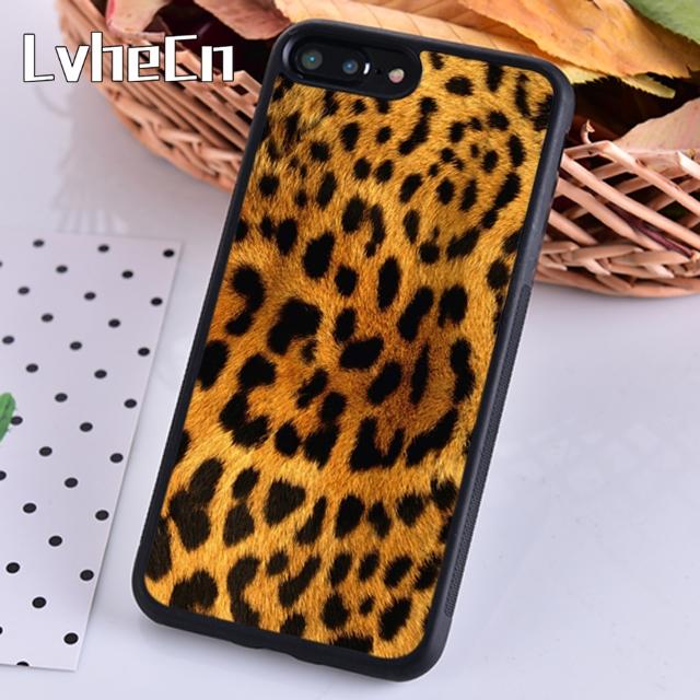 Leopard Animal Print Phone Case For iPhone 17 Air 14 15 16 16e 13 12 Max Cover For Apple 14 15 16 16e 11 Pro Max Plus