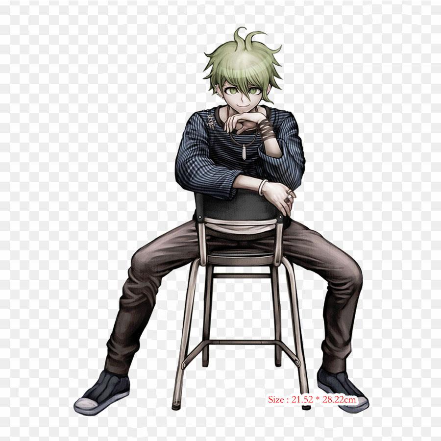 Danganronpa V3 Characters Ultimate Danganronpa V3 Killing Harm Print Sticker On Clothes DIY Thermal Stickers For T-Shirts Patch Iron On Transfer Patch