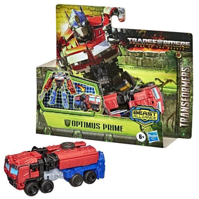 Figurine articulée et convertible 11cm Optimus Prime - Battle Changer - Transformers: Rise of the Beasts