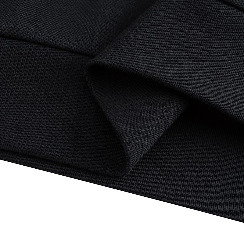 Anta Autumn Outdoor Training Knitted Casual Sports Suit Men Suits Basic-Black 952617202-5